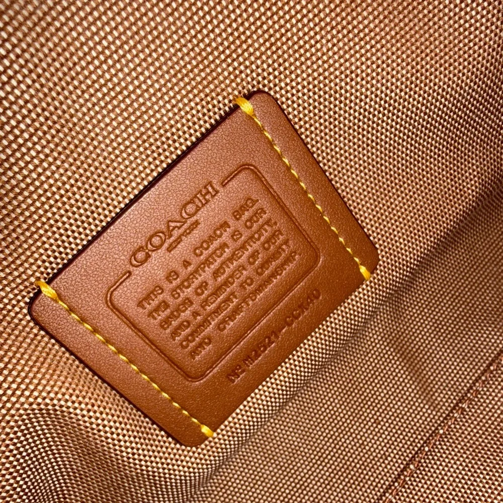 Coach Compass 25 Brown Suede - Picture 5 of 8